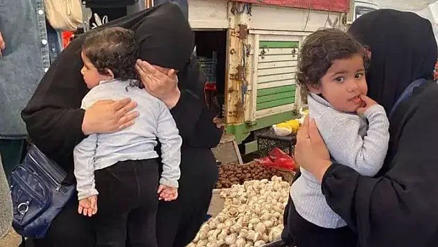 2 yaşındaki bebek firar etti! Pazarı karıştıran olay
