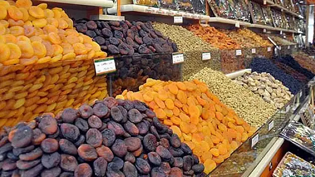 2014'te kuru meyveden 1,5 milyar dolar gelir