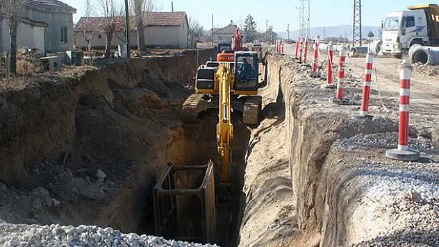 2016'da 1.427 KM Su ve Kanalizasyon Şebekesi