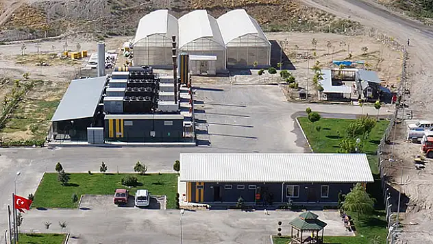 2017'de Metan Gazından 44 Milyon Kilovatsaat Elektrik Üretildi