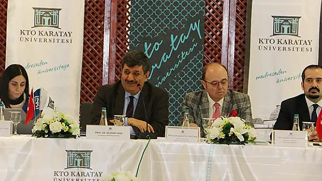 2017 UNİKOP  toplantısı KTO Karatay Üniversitesi'nde