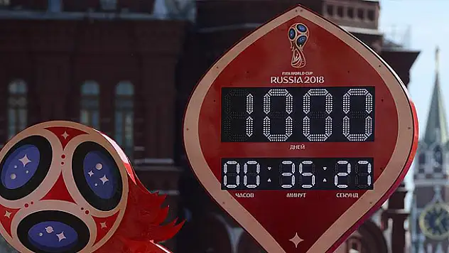 2018 Dünya Kupası'na 'geri sayım' başladı