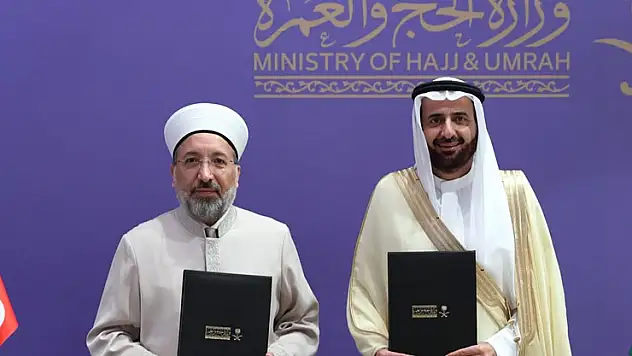 2026 Yılı Hac Protokolü Cidde'de imzalandı