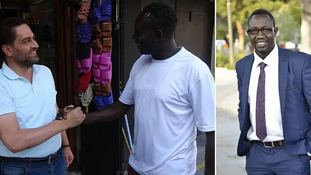 21 yıl önce iç savaştan kaçan Sudanlı İbrahim, kentin 'Konyalı Karaoğlan'ı oldu