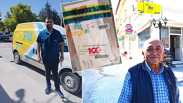 21 yıl önce yazdığı mektup, PTT memuru oğluna ulaştı

