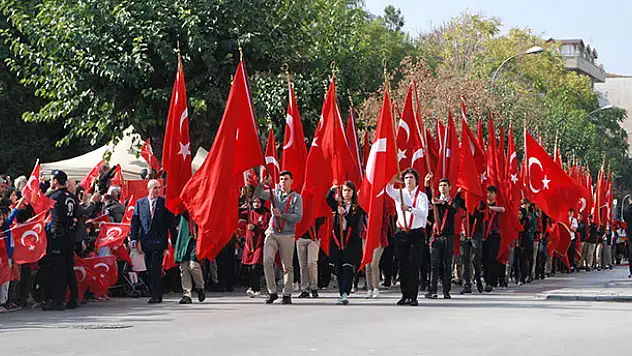29 Ekim Cumhuriyet Bayramı Konya'da kutlandı