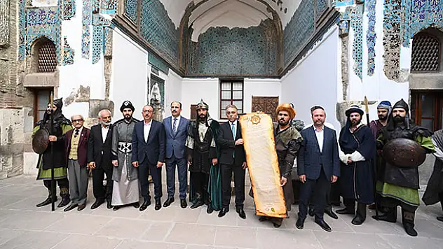 3. Alaaddin'in temsili beratı Söğüt'e gönderildi