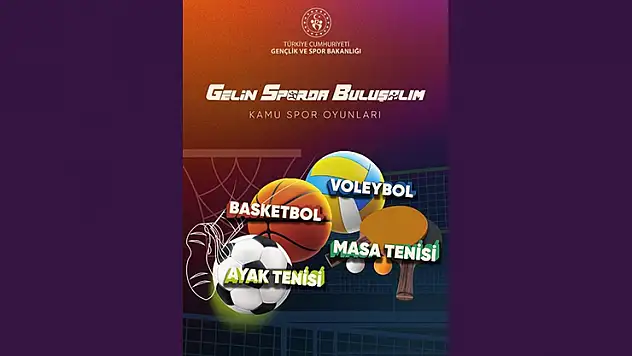 3. Kamu Spor Oyunları için başvurular başladı