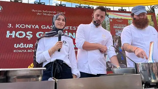 3. Konya GastroFest'te MasterChef üçlüsü Konyalılarla buluştu