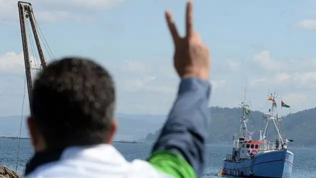 3. Özgürlük Filosu Gazze'ye doğru denize açıldı