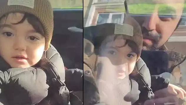 3 yaşındaki çocuk kendisini otomobile kilitledi
