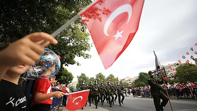 30 Ağustos Zafer Bayramı kutlanıyor
