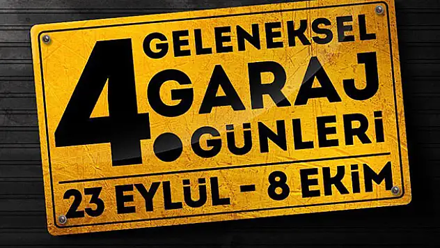 4.Geleneksel Garaj Günleri Novada'da başlıyor