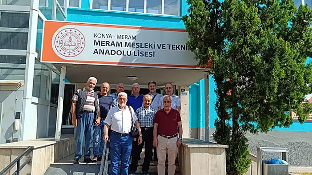 43 yıl sonra Konya'da buluştular


