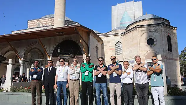 5. İslami Dayanışma Oyunları için Konya'ya gelen misafirler şehri yakından tanıyor
