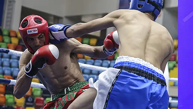 5. İslami Dayanışma Oyunları'nda, kick boks müsabakaları yapıldı