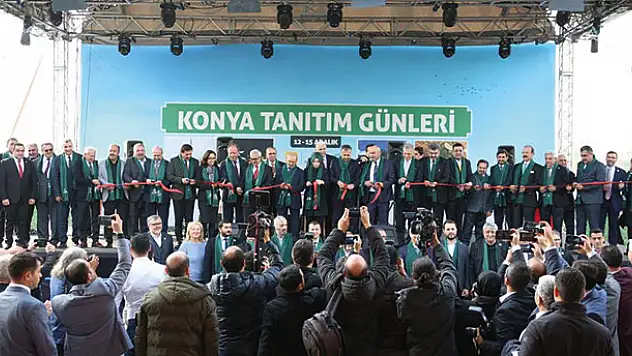 5. Konya Tanıtım Günleri İstanbul Yenikapı'da başladı