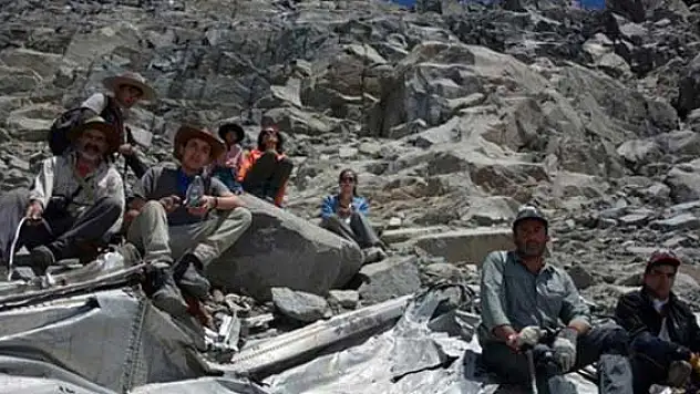 54 yıldır kayıp uçağın enkazı bulundu