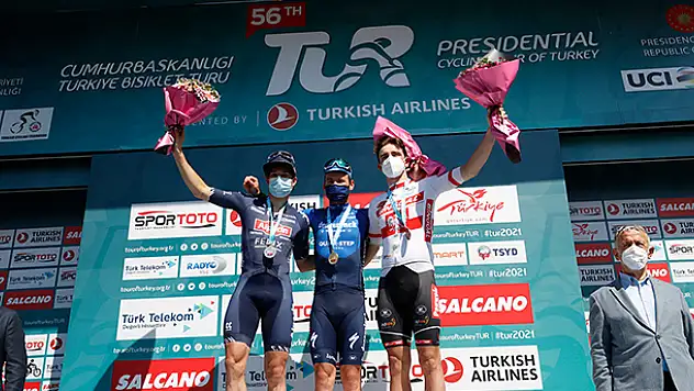 56. Cumhurbaşkanlığı Türkiye Bisiklet Turu'nda 3. etabın kazananı Mark Cavendish