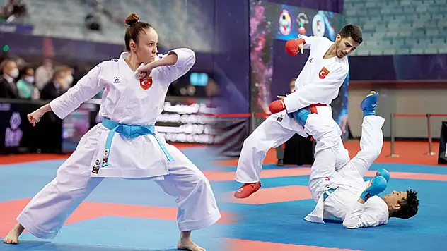 57. Avrupa Büyükler Karate Şampiyonası Gaziantep'te başladı
