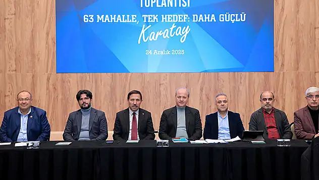 63 mahalle, tek hedef: Daha güçlü Karatay