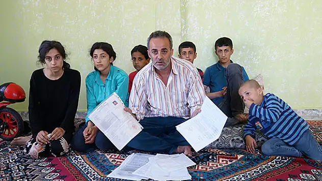 7 çocuklu aile yardım bekliyor