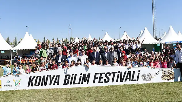 7. Konya Bilim Festivali başladı!  3 gün boyunca  ziyarete açık olacak