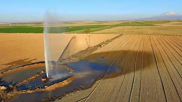 7 yıl sonra 40 metre fışkırdı!