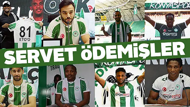8 FUTBOLCUYA SERVET ÖDENMİŞ