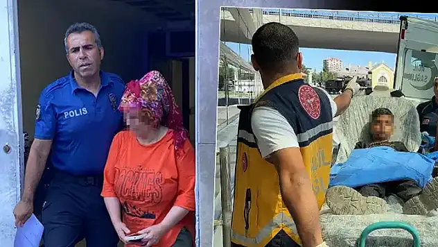 8 yaşındaki oğluna bıçak fırlatıp yaralayan anne serbest bırakıldı
