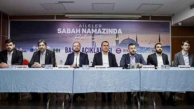 81 ilde gençler ve aileler pazar günü sabah namazında buluşacak

