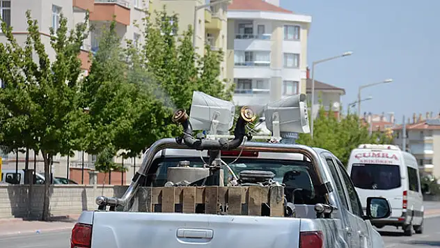 82 mahalle 8 günde ilaçlanıyor