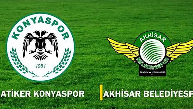 A. Konyaspor: 1 - T. M. Akhisarspor: 0 (İlk yarı)