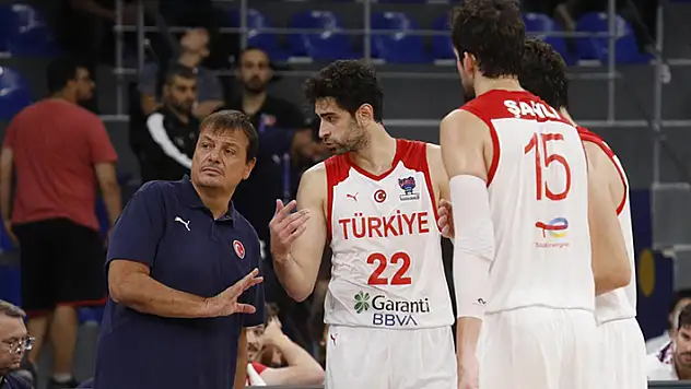 A Milli Basketbol Takımı, Avrupa Şampiyonası'nda çeyrek final için sahaya çıkıyor
