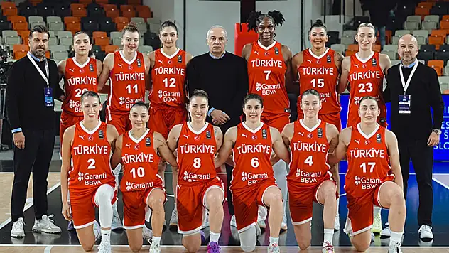 A Milli Basketbol Takımı hazırlık sınavında