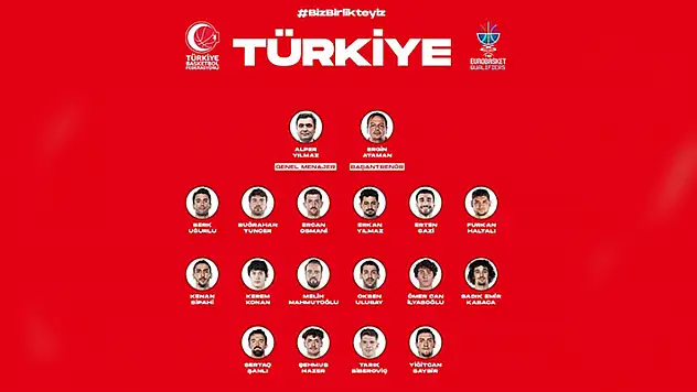 A Milli Erkek Basketbol Takımı'nda EuroBasket 2025 Elemeleri'nin aday kadrosu açıklandı
