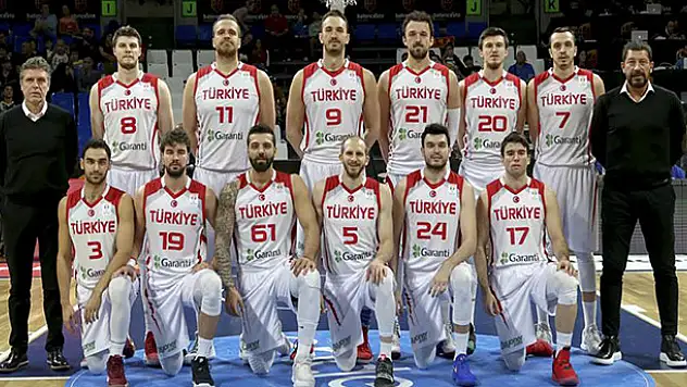A Milli Erkek Basketbol Takımının rakipleri belli oldu