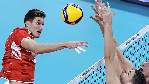 A Milli Erkek Voleybol Takımı, Çekya'ya 3-1 yenildi
