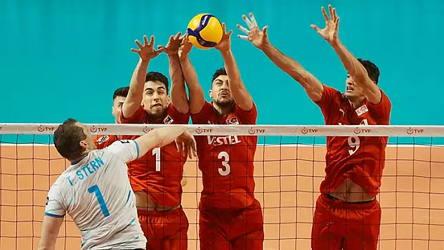 A Milli Erkek Voleybol Takımı, Milletler Ligi'nde yarın Slovenya ile karşılaşacak