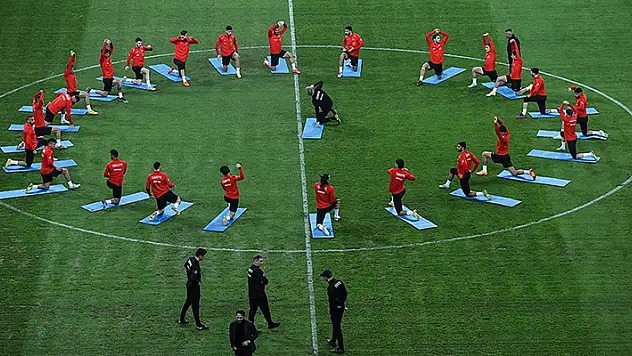 A Milli Futbol Takımı, Çekya maçının hazırlıklarına başladı
