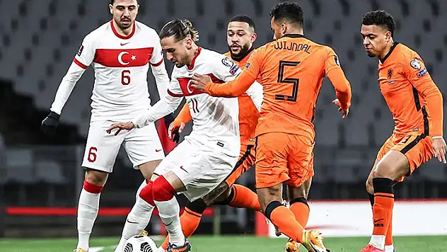 A Milli Futbol Takımı Dünya Kupası Elemeleri'nde Hollanda karşısında
