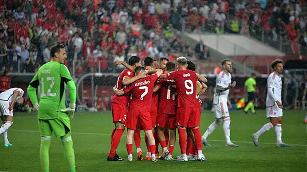 A Milli Futbol Takımı, Galler'i mağlup etti
