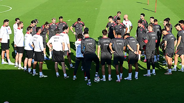 A Milli Futbol Takımı, Galler maçının hazırlıklarını tamamladı
