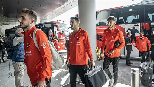 A Milli Futbol Takımı, Hırvatistan'a gitti
