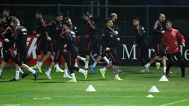 A Milli Futbol Takımı, İzlanda maçı hazırlıklarını sürdürdü