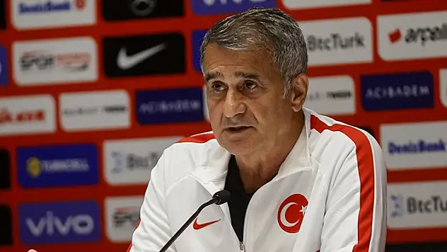 A Milli Futbol Takımı Teknik Direktörü Güneş: Güzel oyunla iyi skorlar alabilmek hedefimiz
