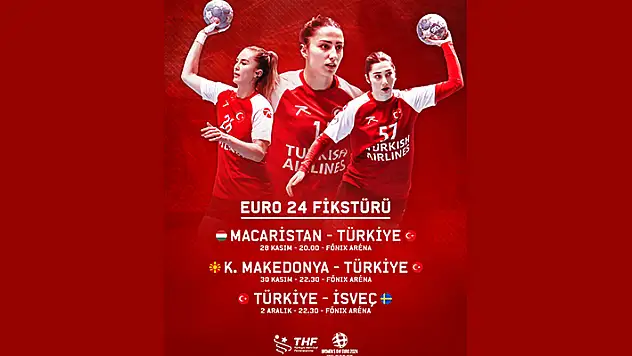 A Milli Hentbol Takımı, EURO 2024'ün açılış maçında Macaristan ile karşılaşacak
