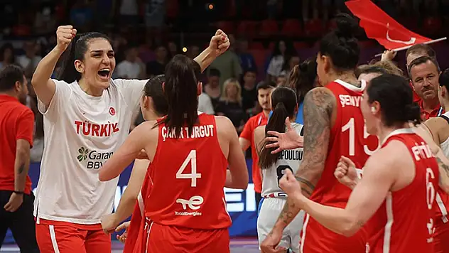 A Milli Kadın Basketbol Takımı, Avrupa Şampiyonası'nda çeyrek finalde