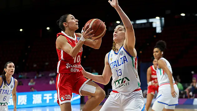 A Milli Kadın Basketbol Takımı, çeyrek finalde İtalya'ya kaybetti