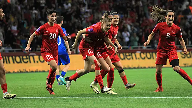 A Milli Kadın Futbol Takımı, Azerbaycan'ı 1-0 mağlup etti
